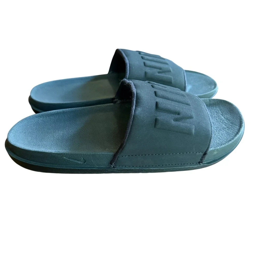 Nike Offcourt Men's Slides US 8 Anthracite Black Revive Foam BQ4639-003